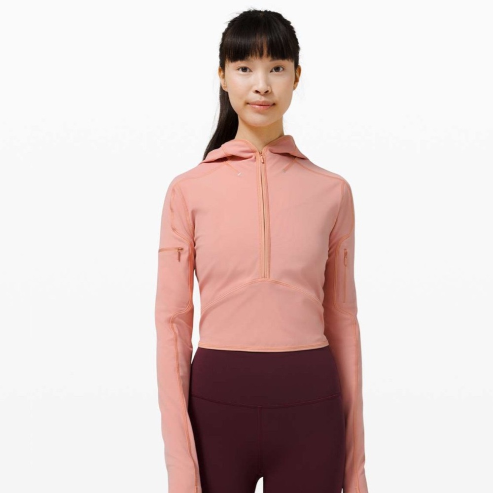 Lululemon Crop Half-Zip Hoodie